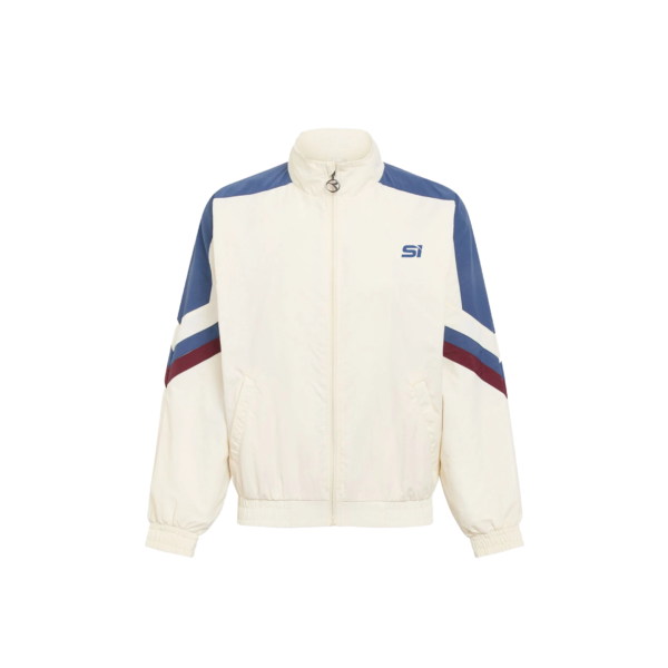 Track suit panel cut and sew