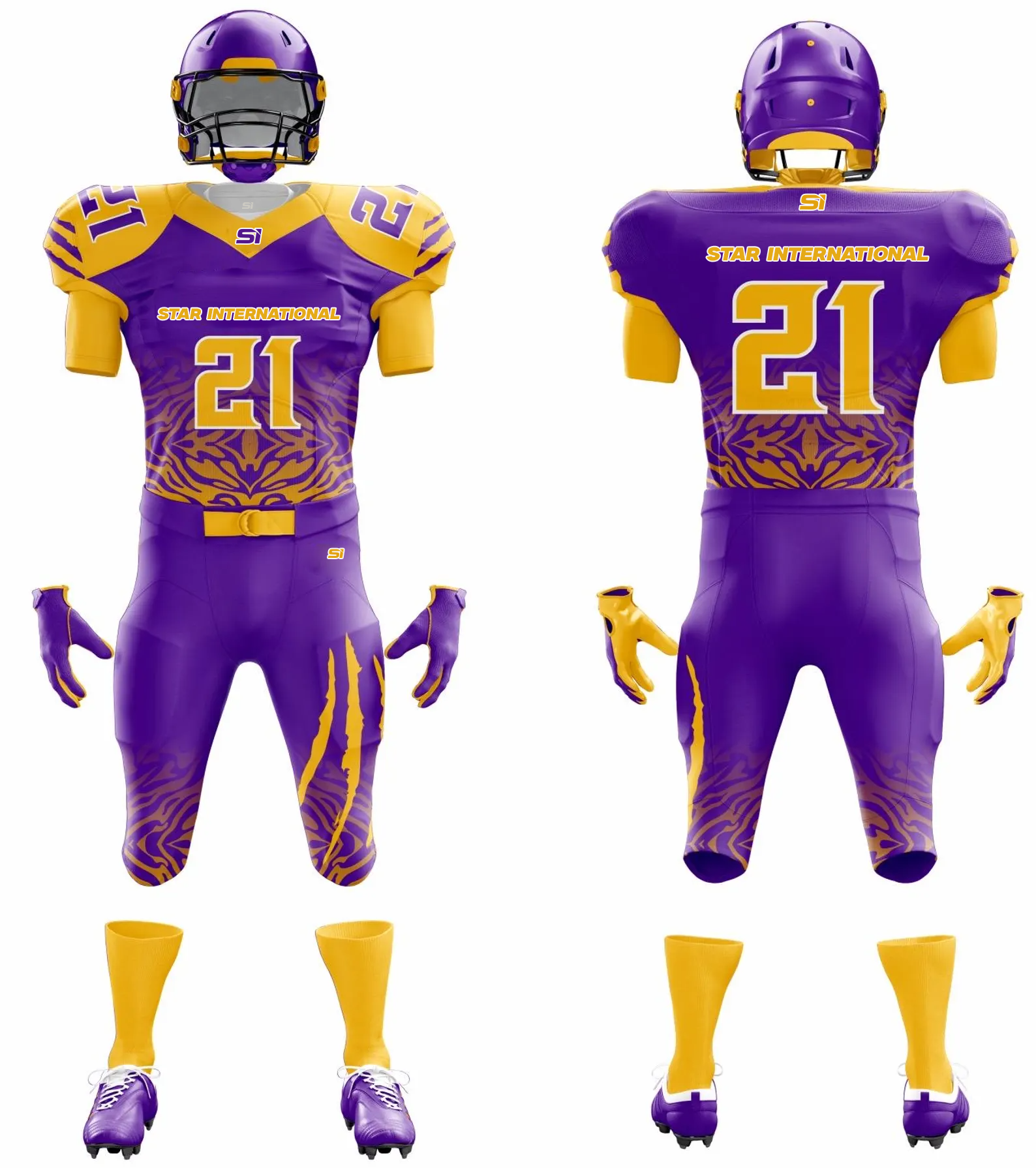 American football uniform
